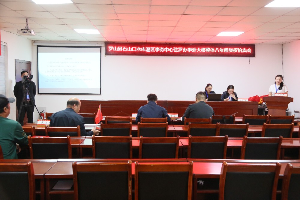 罗山石山口水库管理区房屋（罗山蓝泊湾宾馆）租赁权拍卖拍卖成交价为232.3万元整